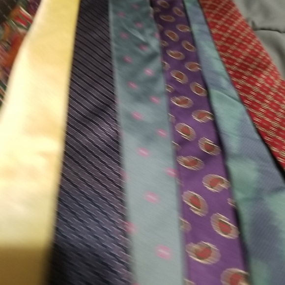 Lot of 13 Vintage silk ties - Picture 2 of 6